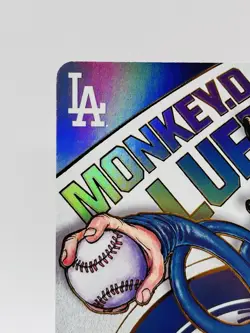 One Piece Night × Los Angeles Dodgers Monkey D. Luffy EB02-010 English - Image 3