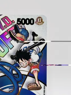 One Piece Night × Los Angeles Dodgers Monkey D. Luffy EB02-010 English - Image 4