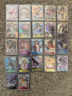 Bandai One Piece TCG Alt Art/SEC Lot (22) JPN/ENG - Image 1