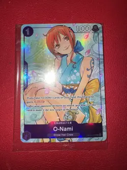 O-Nami OP05-062 Full Art Promo - One Piece Illustration Box Vol. 1 - Image 1