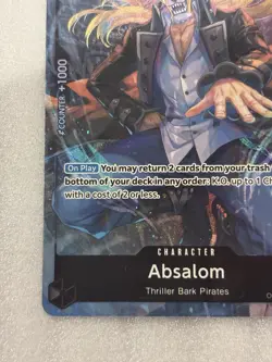 Absalom Alternate Art OP06-081 One Piece Wings of the Captain R NM English - Image 5
