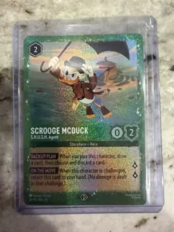 Scrooge McDuck - S.H.U.S.H. Agent 36 Disney Lorcana Promo Cards Holo - Image 1