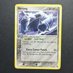 Pokemon EX Power Keepers Uncommon Card - Metang 35/108 (2) - Image 1