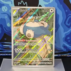 Snorlax Scarlet & Violet Promo Cards 051 Pokemon TCG Never Played Pulled Fresh - Image 1