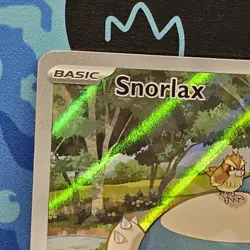 Snorlax Scarlet & Violet Promo Cards 051 Pokemon TCG Never Played Pulled Fresh - Image 2