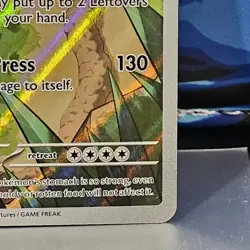 Snorlax Scarlet & Violet Promo Cards 051 Pokemon TCG Never Played Pulled Fresh - Image 4