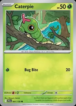 Pokemon Journey Together Choose Your Card C/U Reverse Holo Common Uncomm 001-157 - Image 2