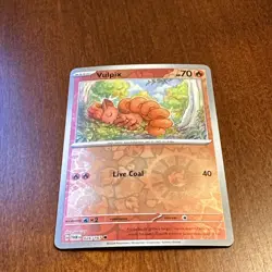 Vulpix 026/167 Twilight Masquerade Reverse Holo Pokemon TCG Card - Image 1