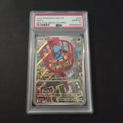 Pokemon Card - Riolu 010 ETB Promo Holo Rare - PSA 10 - Image 1