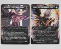 Bundle Sephiroth Fabled SOLDIER/Sephiroth One-Winged Angel Final Fantasy NM MTG - Image 2