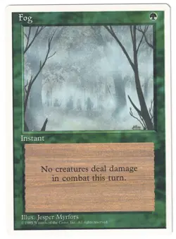 Magic: The Gathering (MTG 4th Edition) 1995 - Fog - Image 1