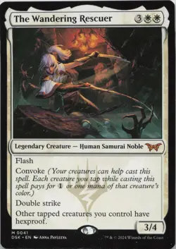 The Wandering Rescuer M Duskmourn: House of Horror 41 NM MTG - Image 1