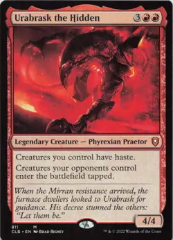 Urabrask the Hidden M Commander Legends: Battle for Baldur's Gate 811 LP MTG - Image 1