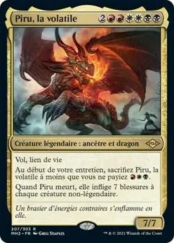 Piru, la volatile Piru, the Volatile MTG Magic VF NM - Image 1