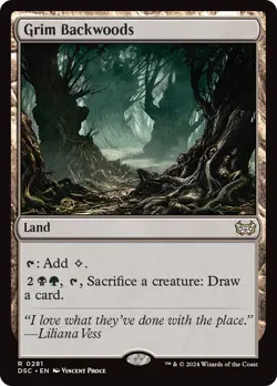 Grim Backwoods [Duskmourn: House of Horror Commander] - Image 1