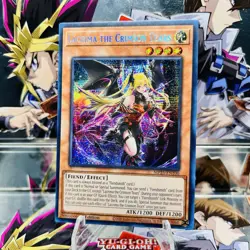 Yugioh Lacrima the Crimson Tears MP25-EN100 Prismatic Secret Rare 1st Near Mint - Image 1
