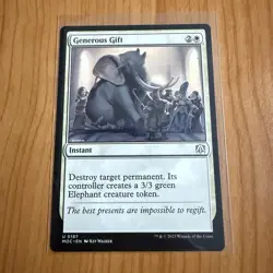 Generous Gift - N/M - March Of The Marchine Magic The Gathering MTG - Image 1