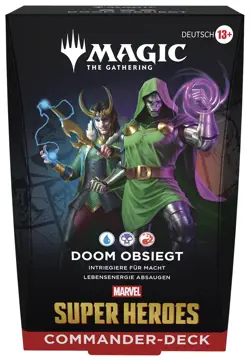 Magic the Gathering: Marvel Super Heroes - Commander-Deck Doom obsiegt (DE) - Image 1