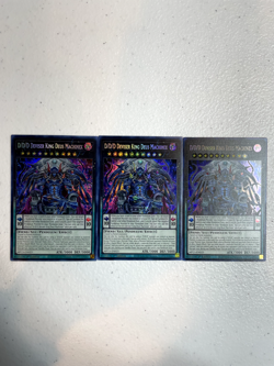 yugioh d/d/d deviser king deus machinex prismatic secret 3x mp23-en023 MP23 - Image 1