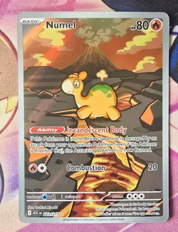 Numel 223/217 - Pokemon TCG: Ascended Heroes Illustration Rare Holo NM-Mint - Image 1