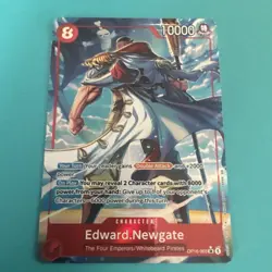 OP13-042 Edward.Newgate Alt Art One Piece OP13 Carrying on His Will SR English - Image 1