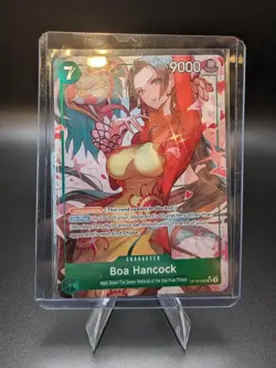 MINT!! Bandai One Piece CCG SR Boa Hancock OP16-032 Alt Art Foil Special 7C/9000 - Image 1
