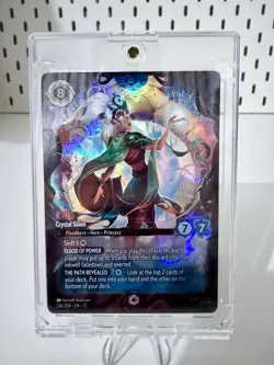 Disney Lorcana Wilds Unknown Kida - Crystal Scion Enchanted FOIL 236/204 - Image 2