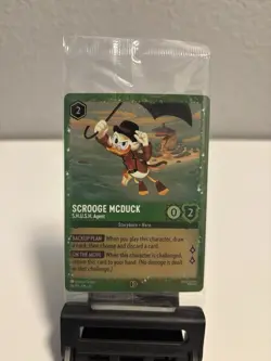 Disney Lorcana Scrooge McDuck S.H.U.S.H Agent 36/P3 Sealed - Image 1