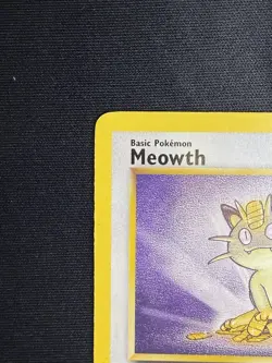 Pokemon Card Meowth 56/64 1st Edition 1999 VTG WOTC Wizard LP/MP - Image 3