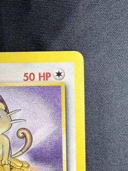Pokemon Card Meowth 56/64 1st Edition 1999 VTG WOTC Wizard LP/MP - Image 4