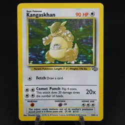 Kangaskhan 5/64 Jungle Holo Rare WOTC 1999 DMG - Pokemon Card - Image 1