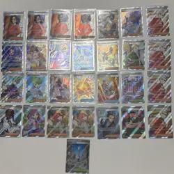 Pokemon TCG Full Art Trainer/Supporter 29 Card Mixed Lot - Image 1