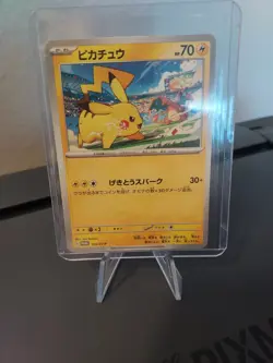 Pikachu 120/sv-p Yokohama World Championships PROMO card NM - Image 1