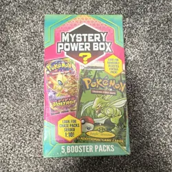 MJ Holding Mystery Power Box Pokemon TCG Sealed Box 5 Packs +11 Cards - Image 1