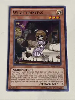 Yugioh - Wightprincess x 3 - LP - Plus Free Holographic Card - A - Image 3