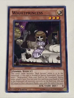 Yugioh - Wightprincess x 3 - LP - Plus Free Holographic Card - A - Image 4