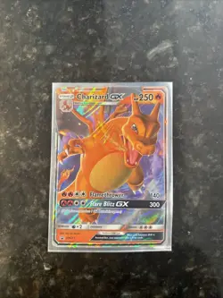 Pokemon Charizard GX SM211 Hidden Fates Full Art Ultra Rare Holo TCG Card NM/M - Image 1