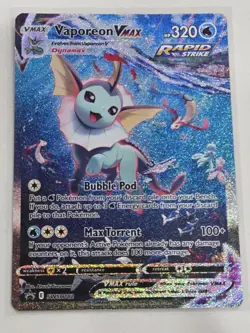 Vaporeon VMAX SWSH182 Sword & Shield Promo Pokemon Card English NM - Image 1