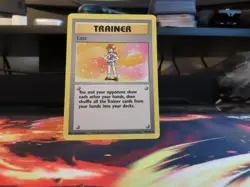 Lass Base Set Rare Non Holo WOTC MP Pokemon Card Vintage Trainer Kanto - Image 1
