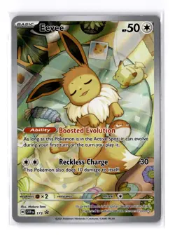 Eevee - SVP173 Scarlet & Violet Black Star Promo Card - NM - POKEMON TCG - Image 1