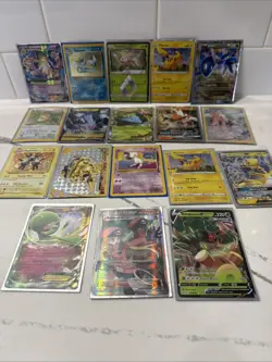 Pokemon TCG Lot of 18 Some Vintage Cards See Photos Pikachu Mew Alakazam Ex - Image 1