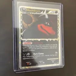 Pokemon Houndoom Prime 82/90 Undaunted Ultra Rare Holo 2010 English Card - Image 1