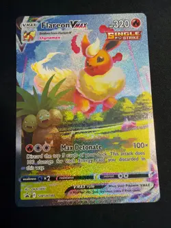 Lp Flareon VMAX SWSH180 SWSH: Sword & Shield Promo Cards Holo promo sir Pokemon - Image 1