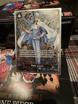 Rob Lucci OP05-093 OP09 SP Emperors in the New World One Piece Card English - Image 2