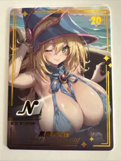 BLACK MAGICIAN GIRL N N-20 Genki Parade Goddess Story Anime Collectible Card - Image 1