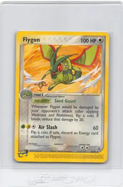 FLYGON 15/97 - NON-HOLO RARE - Ex Dragon - e-READER - 2003 POKEMON CARD - MP - Image 1
