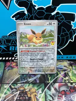 Eevee - (Pokemon Day 2025) (Reverse Cosmos Holo) 074/131 Miscellaneous Cards... - Image 1