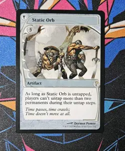 Static Orb NM Future Sight Frame Mystery Booster 2 Unplayed Magic The Gathering - Image 1