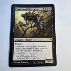 MTG Magic the Gathering Phyrexian Obliterator (68/181) New Phyrexia LP - Image 1