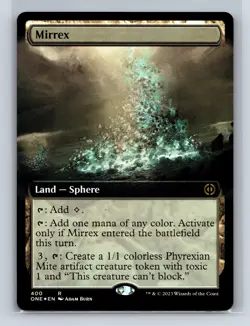 Phyrexia: All Will Be One #400 Mirrex (Extended Art) Foil - Image 1
